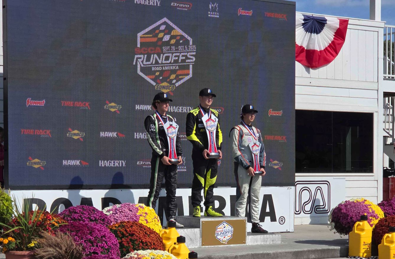 Ethan Jacobs #99 Takes 2nd at the 2025 SCCA Runoffs! 